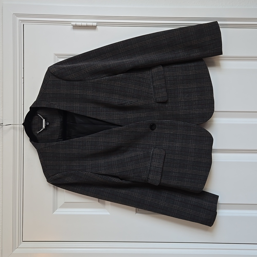 Premise Studio Blazer plaid